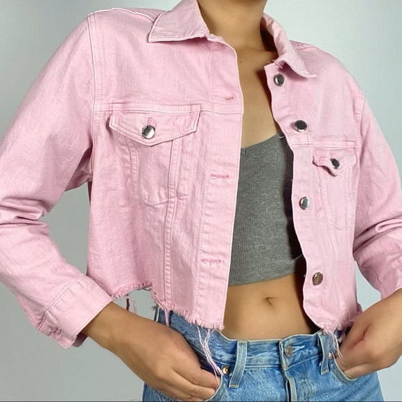 Pink Denim Jacket - Picture 3 of 3